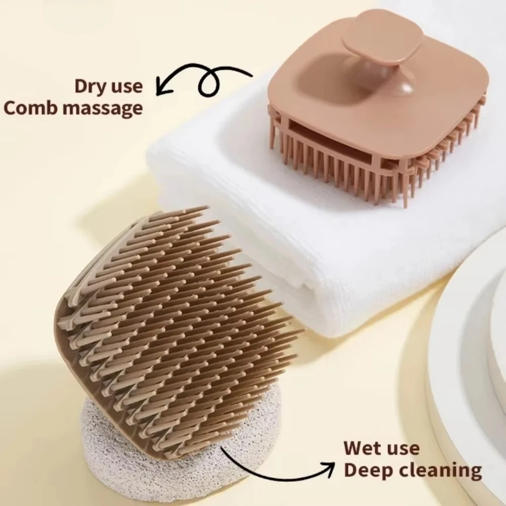 فرشاة شامبو سيليكون ناعمة لتدل - مراجعة Hair Care Dandruff وسعره